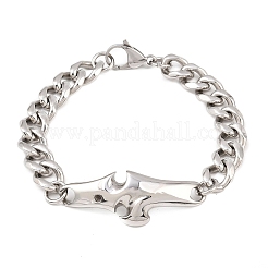 Stainless Steel Link Bracelets&nbsp;BJEW-D379-19P