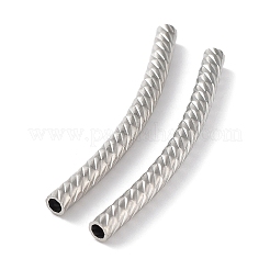 Non-Tarnish 304 Stainless Steel Tube Beads&nbsp;STAS-K259-13P