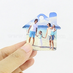 Sublimation Double-Sided Blank MDF Keychains&nbsp;LS-ZXFQ-PW0001-055