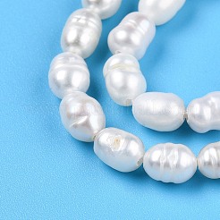 Natural Cultured Freshwater Pearl Beads Strands&nbsp;PEAR-N012-04S