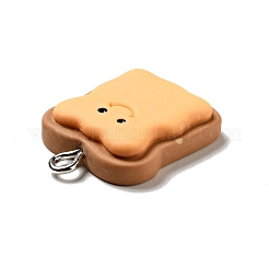 Opaque Resin Pendants&nbsp;RESI-G043-D01