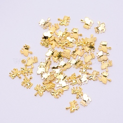 Alloy Cabochons&nbsp;MRMJ-WH0068-19G-RS