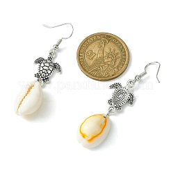 Alloy Turtle Dangle Earrings&nbsp;EJEW-JE05650