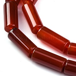 Dyed & Heated Natural Agate Beads Strands&nbsp;G-G177-H01-01A