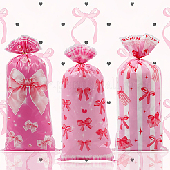 100Pcs OPP Cellophane Bowknot Printed Candy Gift Storage Bags&nbsp;ABAG-SP0001-54
