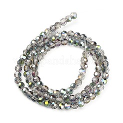 Electroplate Glass Beads Strands&nbsp;X-EGLA-D021-15