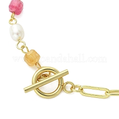 Heart Brass Charm Bracelets&nbsp;BJEW-JB13613