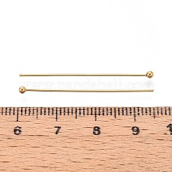 304 Stainless Steel Head Pins&nbsp;STAS-T065-35mm-20G