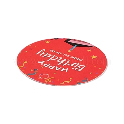 Happy Birthay Kraft Paper Gift Tags&nbsp;DIY-D056-01D