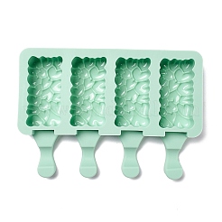 Food Grade DIY Rectangle Ice-cream Silicone Molds&nbsp;LS-DIY-D062-03A