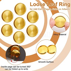 11Pcs Alloy Cabochon Settings&nbsp;FIND-BC0013-53G-01