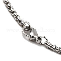 Non-Tarnish 201 Stainless Steel Pendant Necklaces&nbsp;LS-NJEW-M212-01D-P