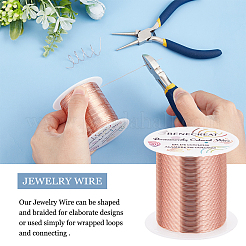1 Roll Round Copper Wire&nbsp;CWIR-BC0001-35C-R