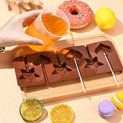 2Pcs Heart & Star DIY Food Grade Silicone Molds&nbsp;SIL-CJ0002-17