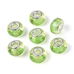 Rondelle Resin European Beads&nbsp;RPDL-A001-01-09