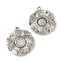 Non-Tarnish 304 Stainless Steel Pendants&nbsp;STAS-G244-24P