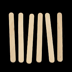 Birch Wooden Craft Ice Cream Sticks&nbsp;X-DIY-R042-B01