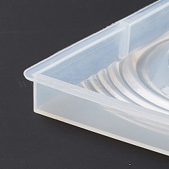 DIY Rectangle Ripple Effect Display Base Silicone Molds&nbsp;DIY-C055-01
