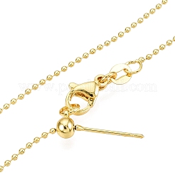 Brass Ball Chain Necklaces for Women&nbsp;NJEW-G084-14LG