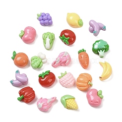 Opaque Resin Cabochons&nbsp;RESI-Z048-03