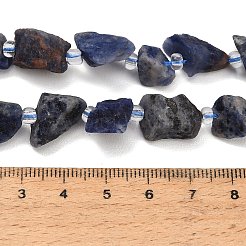 Raw Rough Natural Sodalite Beads Strands&nbsp;GG-CBA0B77-A01-01