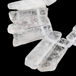 Natural Quartz Crystal Beads Strands&nbsp;G-S386-D01