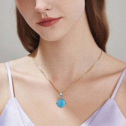 3Pcs 3 Styles Rhodium Plated 925 Sterling Silver Open Back Bezel Pendant Cabochon Settings&nbsp;STER-GO0001-22