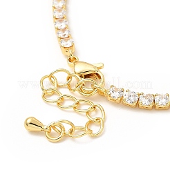 Cubic Zirconia Chain Bracelet&nbsp;BJEW-A132-22G