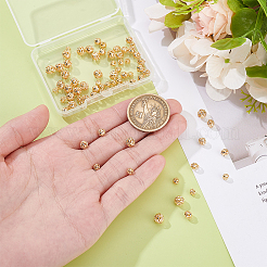 90pcs 3 Styles Brass Beads&nbsp;KK-GA0002-19B