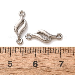 304 Stainless Steel Connector Charms&nbsp;STAS-N124-63P