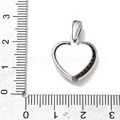 Brass Micro Pave Clear Cubic Zirconia Split Pendants&nbsp;CU-CBA3371-02P