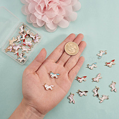 Alloy Enamel Pendants&nbsp;ENAM-CJ0001-41