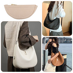 Half Round Felt Purse Organizer Insert&nbsp;AJEW-WH0434-15A-01