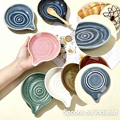 Round Ceramic Utensil Rest&nbsp;PR-FZCA307-06