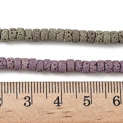 Handmade Porcelain Imitation Lava Rock Beads Strands&nbsp;PORC-P032-02M