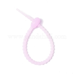 Luminous Silicone Cable Zip Ties&nbsp;AJEW-P104-01C
