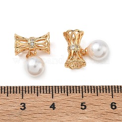 SHEGRACE Brass Micro Pave Cubic Zirconia Tube Beads&nbsp;XGRQ4G741-698G