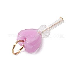 Acrylic & Glass Pendants&nbsp;PALLOY-JF03521-02