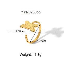 304 Stainless Steel Cuff Rings for Women&nbsp;HY5627-8