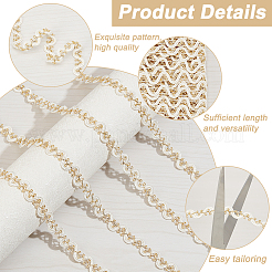 Two Tone Metallic Polyester Lace Trim&nbsp;OCOR-PH0001-92B