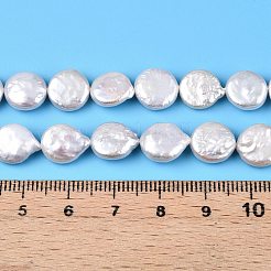 Natural Keshi Pearl Beads Strands&nbsp;PEAR-S018-07B