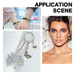 48Pcs 12 Styles Brass European Dangle Charms&nbsp;KK-HY0004-07