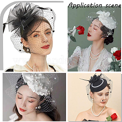 4Pcs 2 Colors Imitation Hemp Hat Embryo&nbsp;DIY-GF0009-73