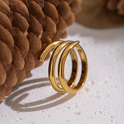 304 Stainless Steel Finger Rings for Women&nbsp;HF0933