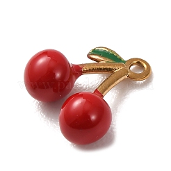 304 Stainless Steel Enamel Pendants&nbsp;STAS-F367-13B-G