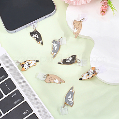 8Pcs 4 Styles Silicone Mobile Anti-Dust Plugs&nbsp;FIND-CN0002-04