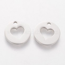 Non-Tarnish 201 Stainless Steel Charms&nbsp;STAS-Q201-T088