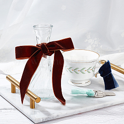 Flocking Ribbon&nbsp;SRIB-WH0009-04B-03