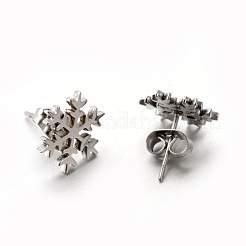 304 Stainless Steel Ear Studs&nbsp;EJEW-P045-01