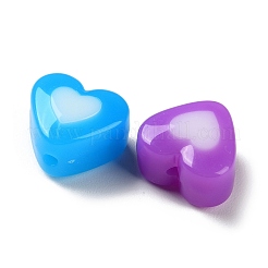 Two Tone Opaque Acrylic Beads&nbsp;SACR-I005-05A